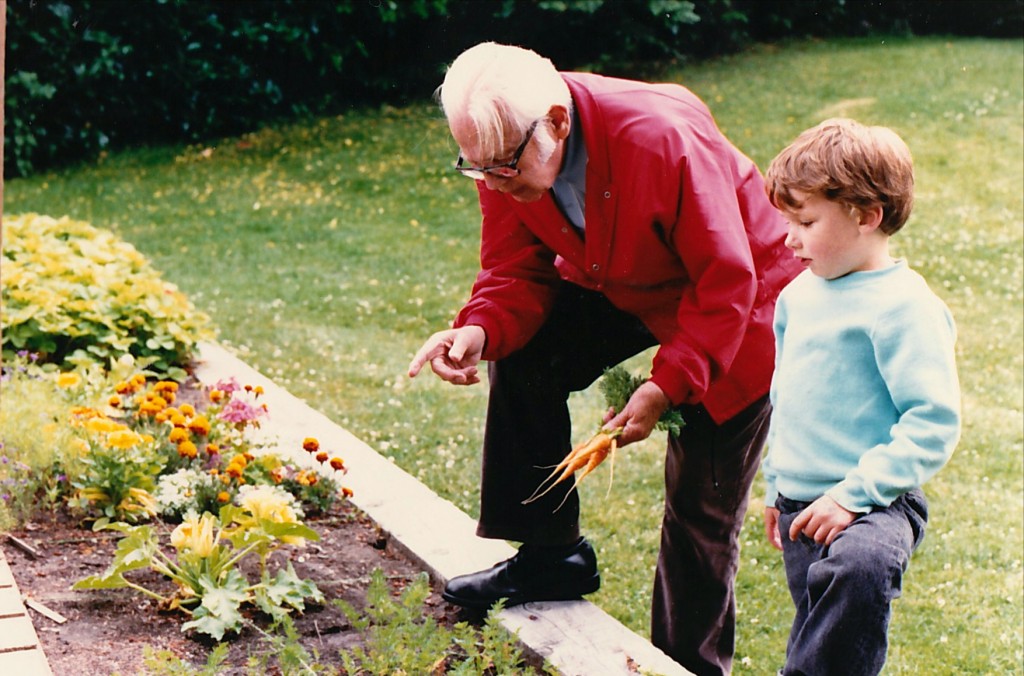 Grandpa Erik garden2